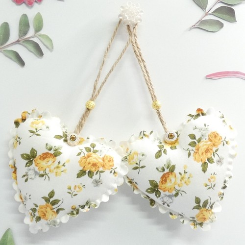 Yellow rose handmade - yellow,