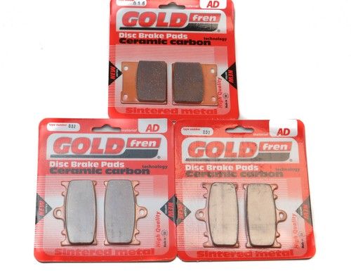 Brake pads front rear - brake, for