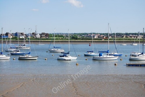 Photo 6x4 boats river - river, medway
