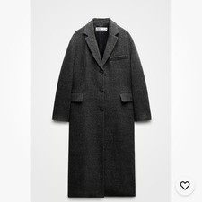 ZARA NEW  OVERSIZED 100% WOOL