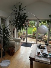 Arc Extendable Floor Lamp with Marble Base