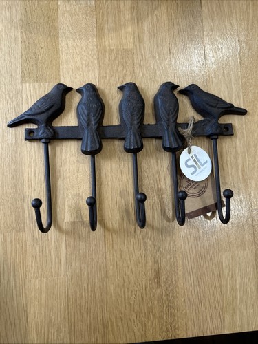 Cast iron metal bird key - cast,