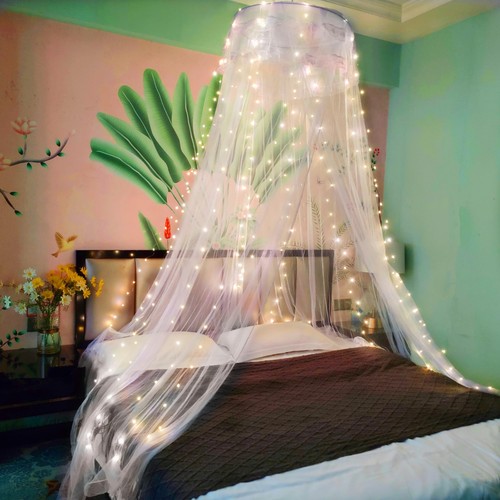 Bed canopy mosquito netting - bed,