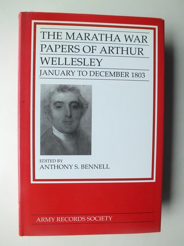 Maratha war papers arthur - of,