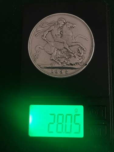 1892 queen victoria silver - 1892,
