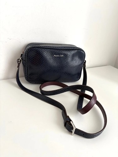Massimo dutti leather bag - massimo,