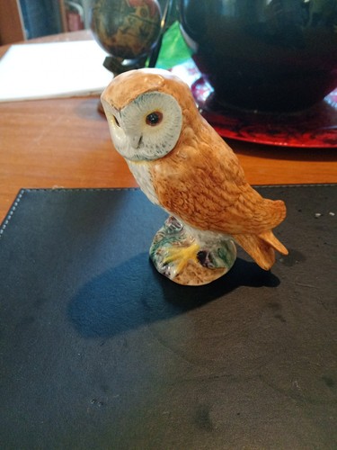 Beswick barn owl model 5cm - owl, 11.5cm