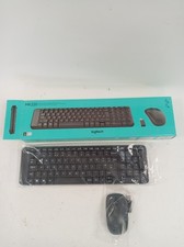 Logitech MK220 Wireless Keyboard and Mouse Combo - Black UK Layout