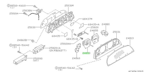 Speedometer assembly for - speedometer,