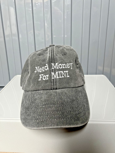 Grey unisex mini - unisex, cap
