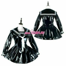 new! Heavy PVC school uniform cross dressing table