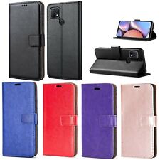 For Oppo A15 A35 A15S Phone Case Leather Flip Case Shockproof Wallet Book Cover