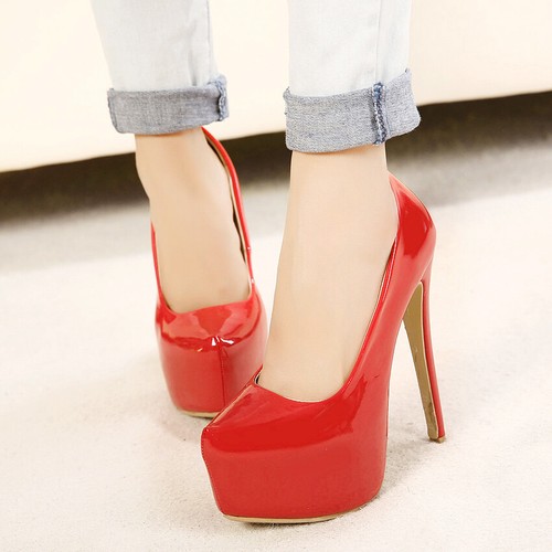 Men pumps platform - platform, drag