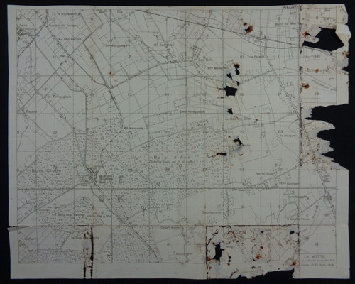 Ww1 map motte anzac - ww1, (anzac