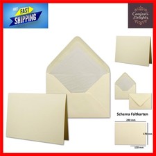 Elegant Cream Ribbed Folding