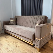 Brand New 3 Seater Sofa Bed +