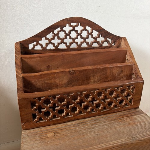Vintage wooden hand crafted - wooden,