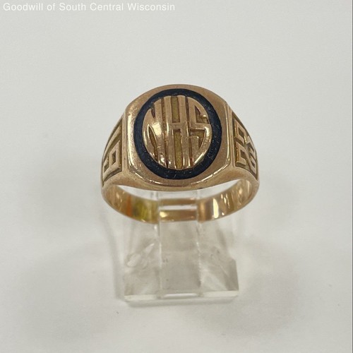 10k yellow gold - yellow, antique