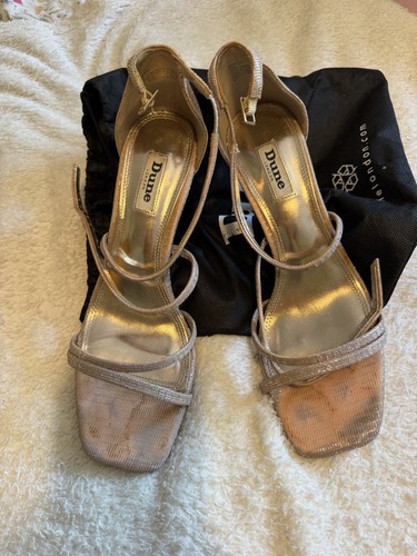 Dune london gold glitter - london,
