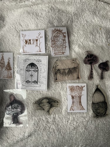 Silicone and rubber - , stamps
