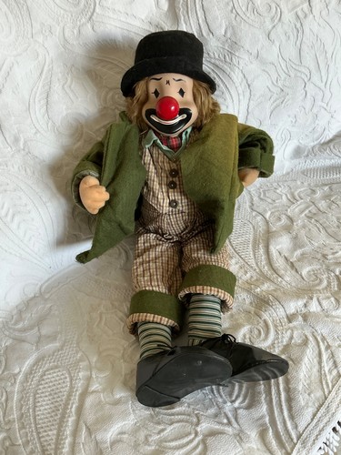 Vintage tramp hobo clown doll - vintage,
