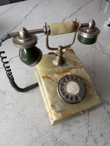 Onyx vintage rotary dial - ,