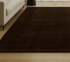 Dark Chocolate Brown Rug 8ft