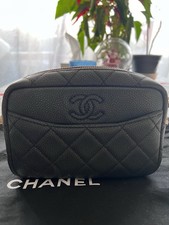 Chanel Black Coco Tassel Camera Quilted Carvier Bag