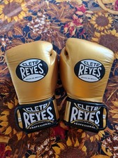 Cleto Reyes Universal Training boxing gloves - size s - gold - new