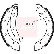 Apec shu570 brake shoe set - shu570,