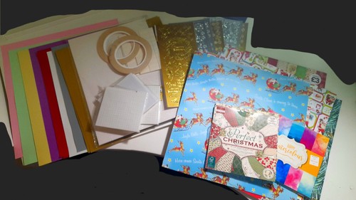 Craft paper bundle x12 - paper, in