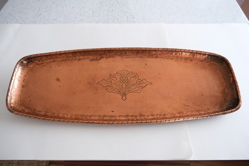Antique arts craft oblong - ,
