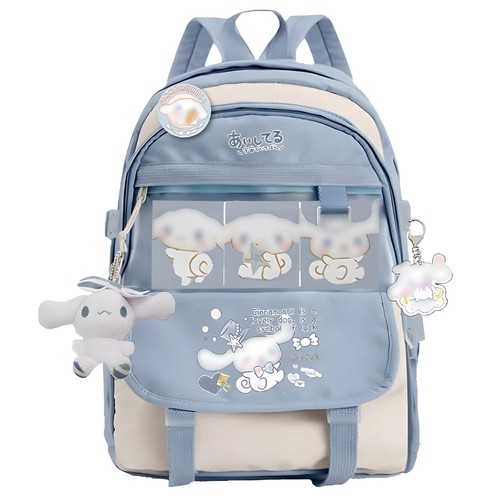 Kawaii school backpack - backpack, set