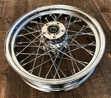 Chrome fat front wheel - chrome,
