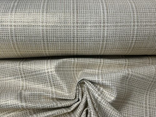 Check fabric upholstery - check,