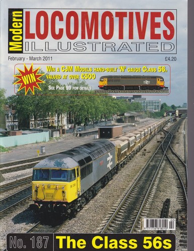 Modern locomotives illustrated - modern,