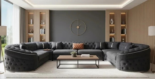 Richmond shaped chesterfield - richmond,
