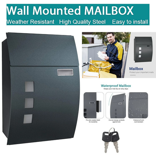 Wall mounted letter - mounted,