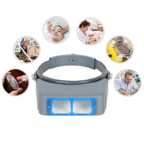 Head visor magnifier - head,