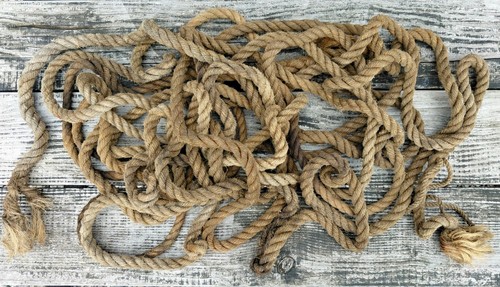 Vintage hessian rope 20m - vintage,