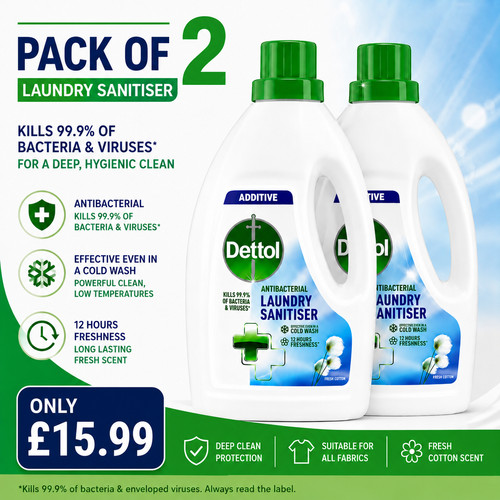 Dettol antibacterial laundry - antibacterial,