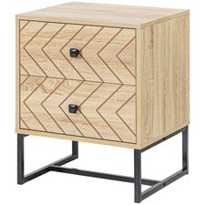 Homcom bedside table unit - homcom,