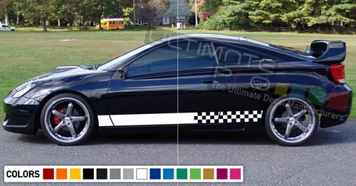 Sticker stripe for toyota - sticker,