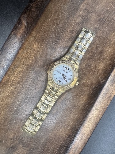 Seiko coutura women watch - watch, gold
