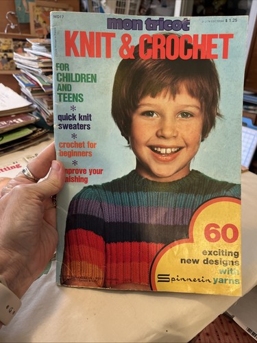 Vtg crochet knit - crochet, tricot