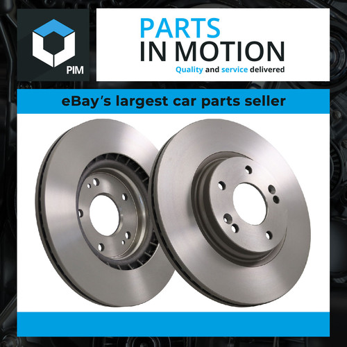 Brake discs pair vented - 2x,