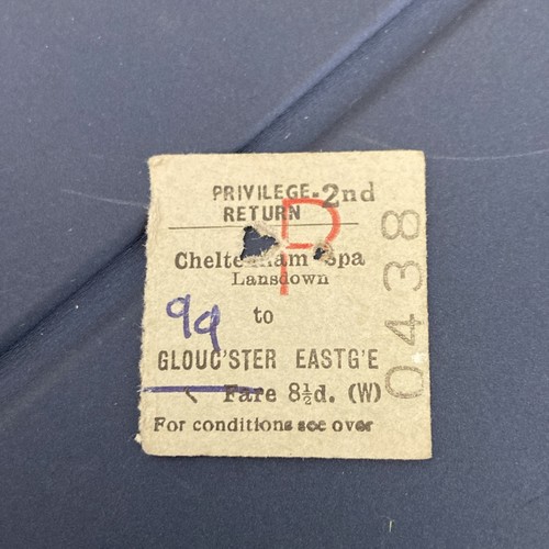 Half railway tickets - ,