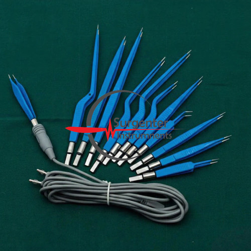 Bipolar forceps bayonet - forceps, &