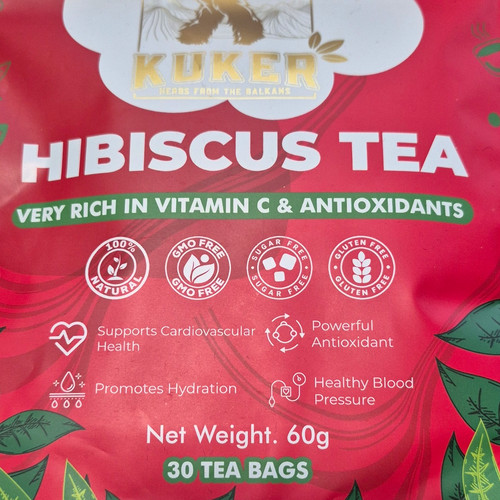 Kuker hibiscus tea - kuker, bags