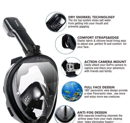 Flyboo snorkel mask full face - snorkel,